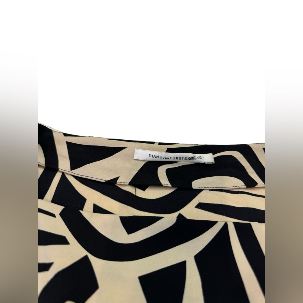 Diane von Furstenberg Samuella Dress ASO Kate Middleton, Silk Sheath, Size M DvF - Picture 5 of 15